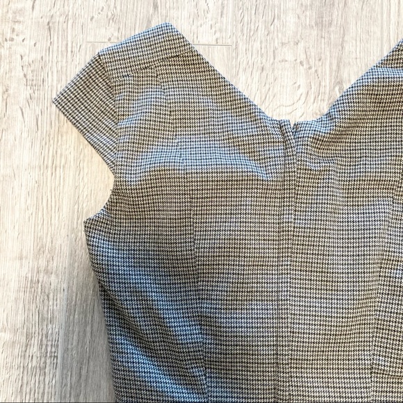 H&M Tweed Print Fitted Dress - Picture 6 of 7
